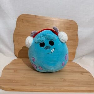 Disney Pixar Monsters Inc Sulley Squishmallow Plush Holiday Ear Muffs Christmas